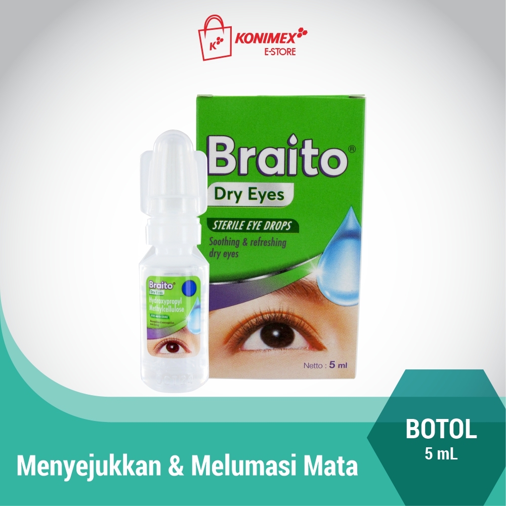 Braito Dry Eyes 5 ml Obat Tetes Mata