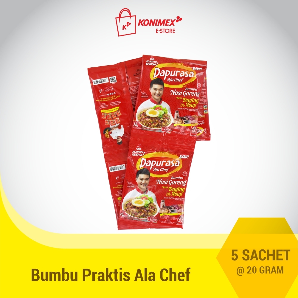 Dapurasa Ala Chef Nasi Goreng Daging Asap 5 Sachet @ 20g