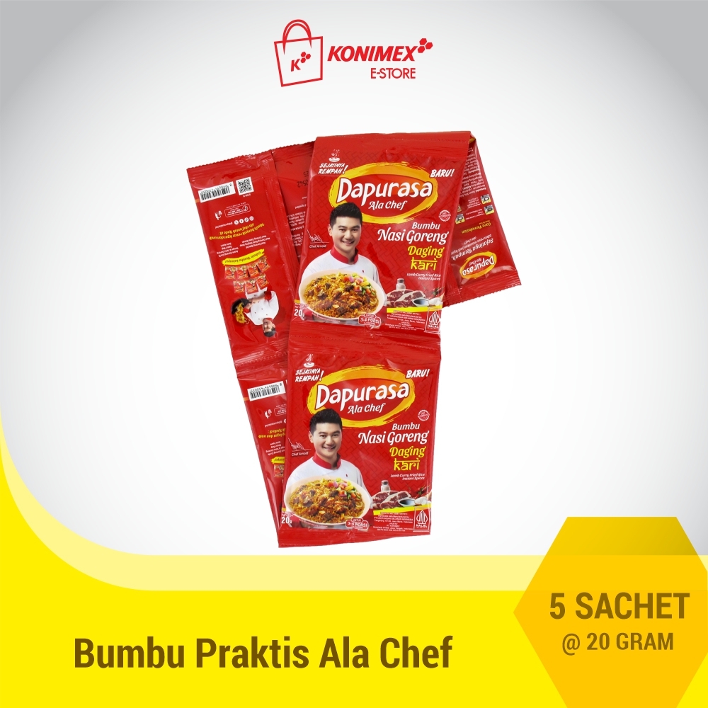 Dapurasa Ala Chef Nasi Goreng Daging Kari 5 Sachet @ 20g