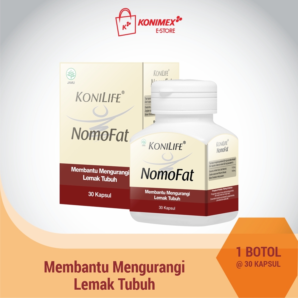 Konilife Nomofat – Membantu Mengurangi Lemak Tubuh 30 Kapsul