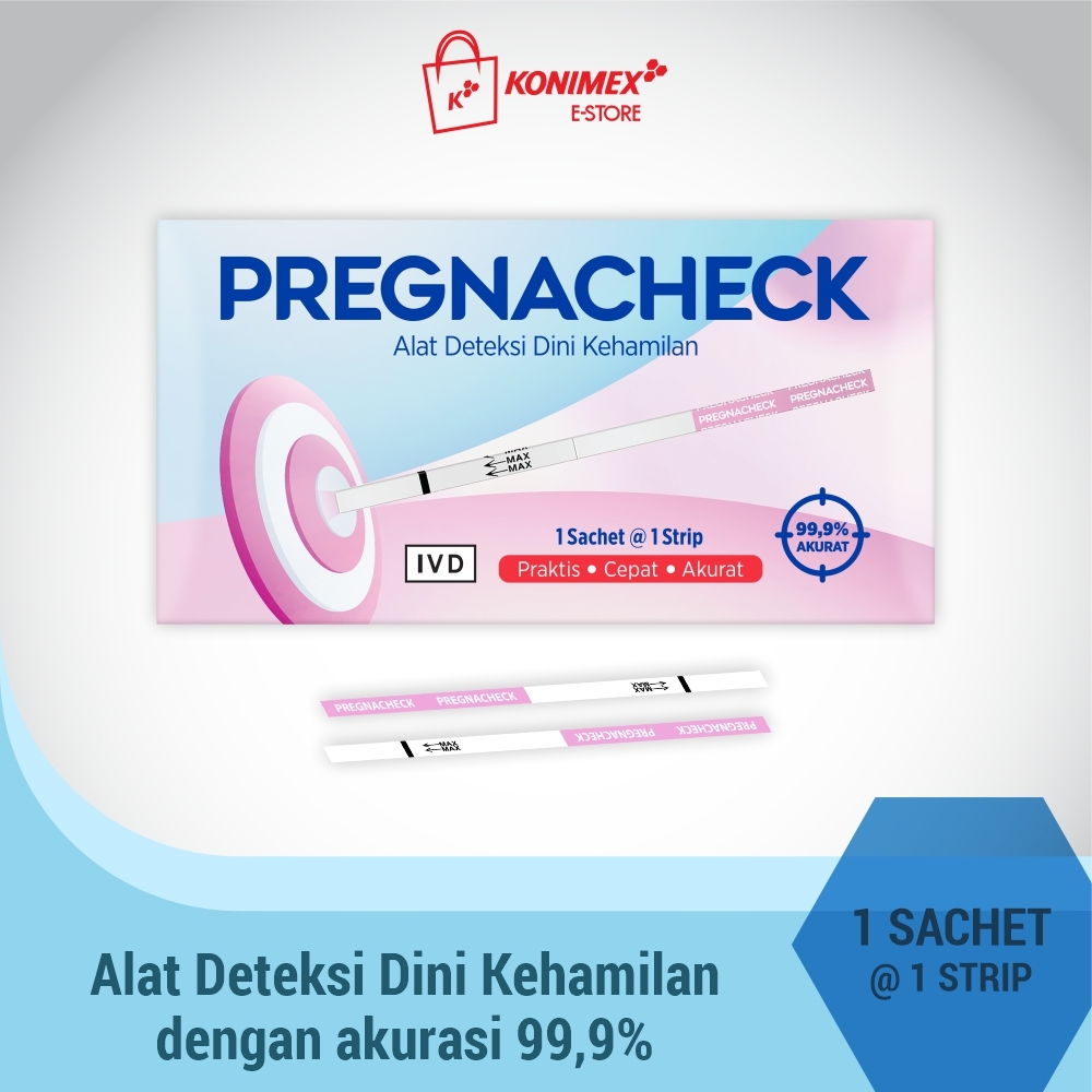 Pregnacheck Strip Alat Uji Kehamilan