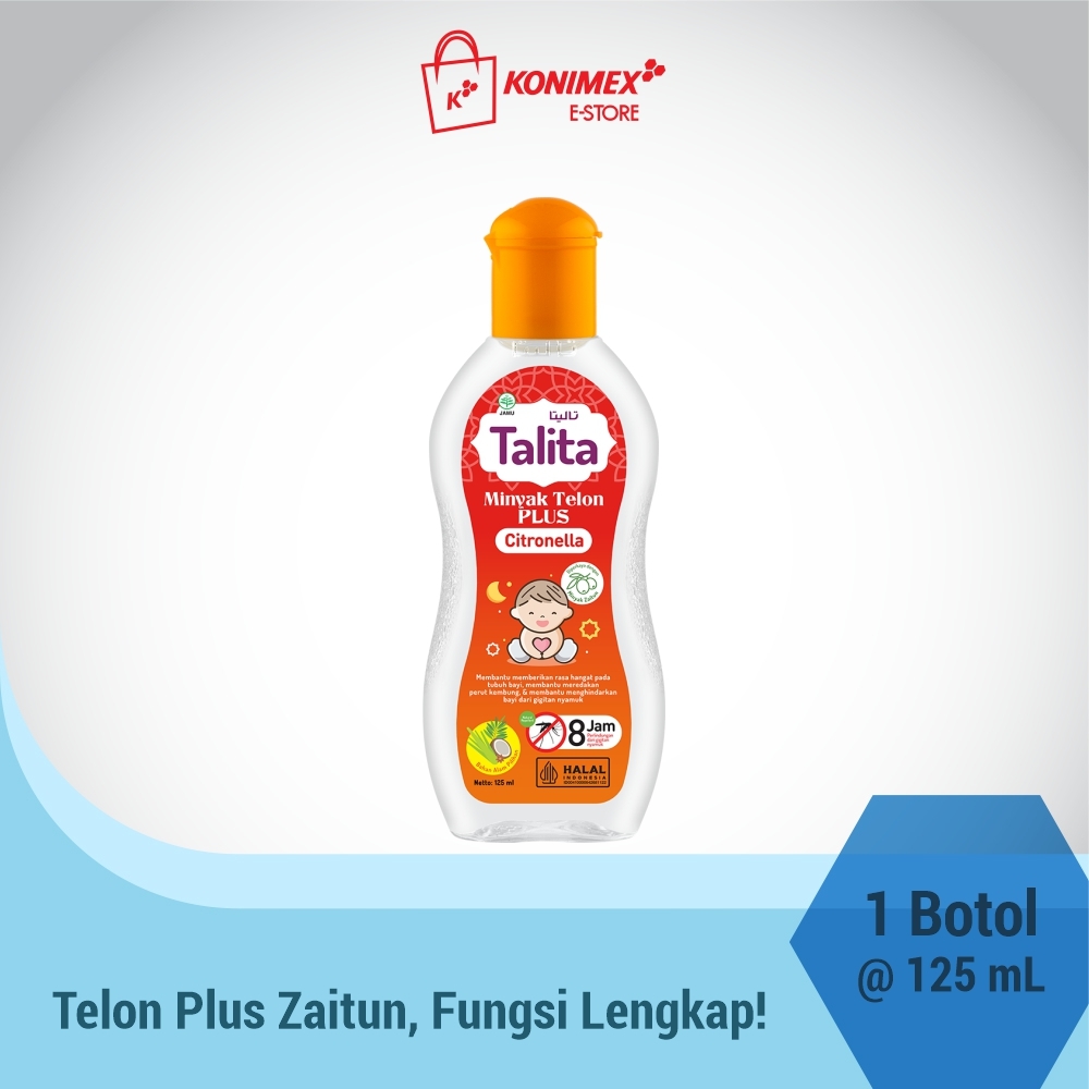 Talita Minyak Telon Plus Citronella 125 ml